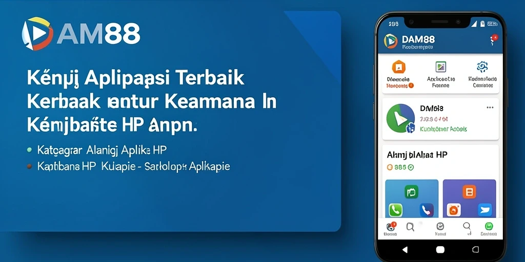 Tampilan antarmuka DAM88 yang sederhana dan fungsional.