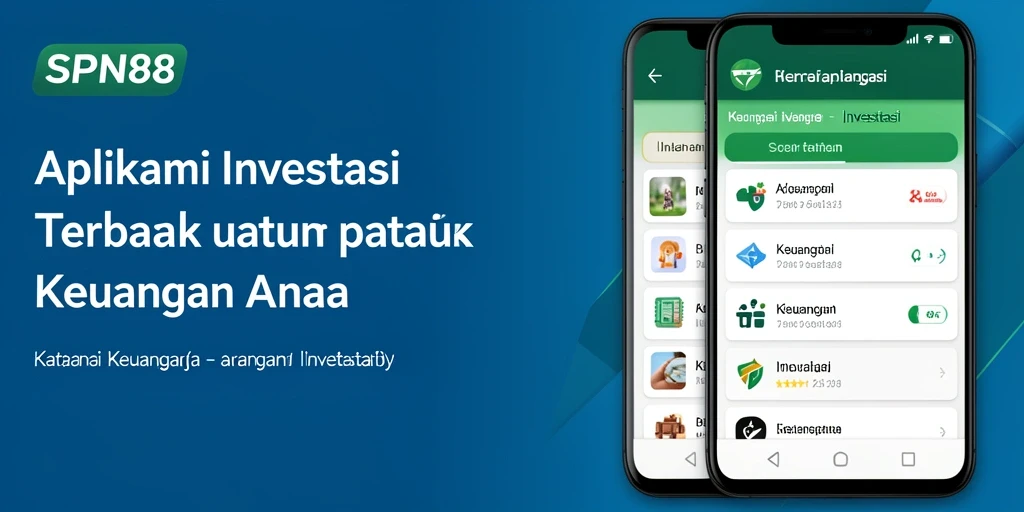 Tampilan antarmuka aplikasi SPN88 yang modern dan informatif.